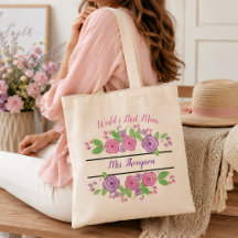 Personalisierte World's Best Mom Benutzerdefiniert