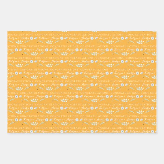 Personalisierte Wrapping Paper Sheets Geschenkpapier Set (Vorderseite 2)