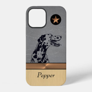 Personalisierte wunderschöne Dalmatiner-Hund-iPhon iPhone 12 Hülle
