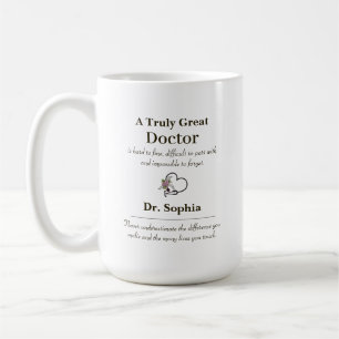 Personalisierte Würdigung eines wirklich großartig Kaffeetasse