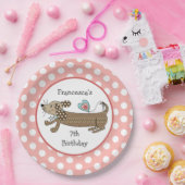 Personalisierte Wurst Hund Dackel Party Pappteller (Party)