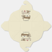 Personalisierte Wurst Hunde Dackel Geschenkschachtel (Ungefaltet)