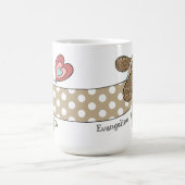 Personalisierte Wurst Hunde Dackel Tasse (Mittel)