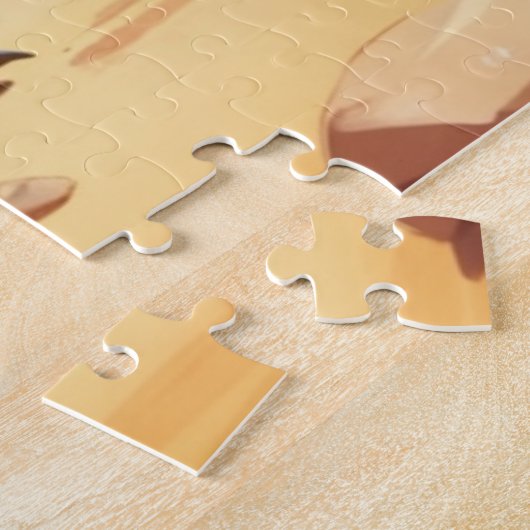 Personalisierte Wüste Tortoise Kinder Puzzle (Seite)