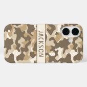 Personalisierte Wüsten-Tarnung Case-Mate iPhone Hülle (Rückseite (Horizontal))