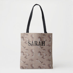 Personalisierte WüstenCamouflage mit Individuelle Tasche