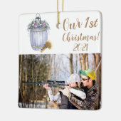 Personalisierte XMAS Ornament Sommerhochzeit (Links)