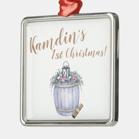 Personalisierte XMAS Ornament Sommerhochzeit (Links)