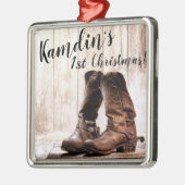 Personalisierte XMAS Ornament Stiefel Land rustika (Links)