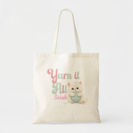 Personalisierte Yarn it All-Tasche Tragetasche