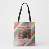 Personalisierte Yoga Lover Lehrerin Mama Frauen Ge Tasche (Vorderseite)