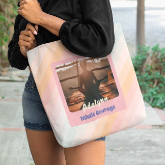 Personalisierte Yoga Lover Lehrerin Mama Frauen Ge Tasche