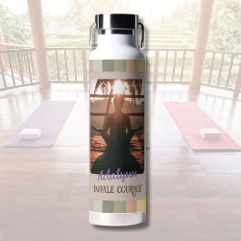 Personalisierte Yoga Lover Lehrerin Mama Frauen Ge Trinkflasche