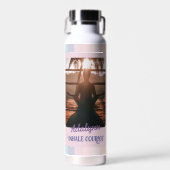 Personalisierte Yoga Lover Lehrerin Mama Frauen Ge Trinkflasche (Vorne)