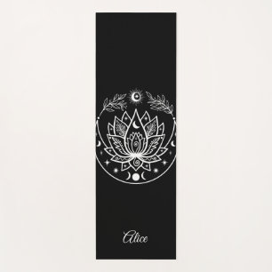 Personalisierte Yoga Mat Meditation Geschenk Fraue Yogamatte