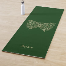 Personalisierte Yoga Mat, Schmetterling Pirates Ma