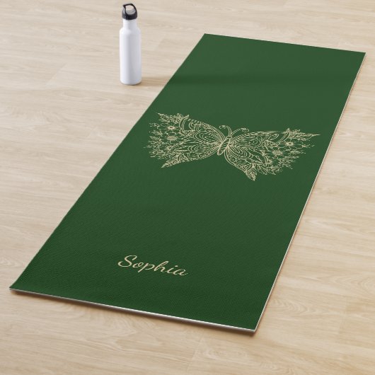 Personalisierte Yoga Mat, Schmetterling Pirates Ma Yogamatte (Beispiel)