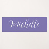 Personalisierte Yoga-Matte mit Namen Yogamatte (Vorderseite (Horizontal))