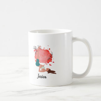 Personalisierte Yoga-Tasse, Tasse zu inspirierende