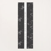 personalisierte Yogamatte des Marmoreffektes (Rückseite)