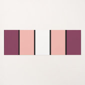 Personalisierte Yogamatte mit Herz & Wunschtext (Rückseite (Horizontal))