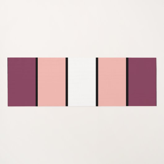 Personalisierte Yogamatte mit Herz & Wunschtext (Rückseite (Horizontal))