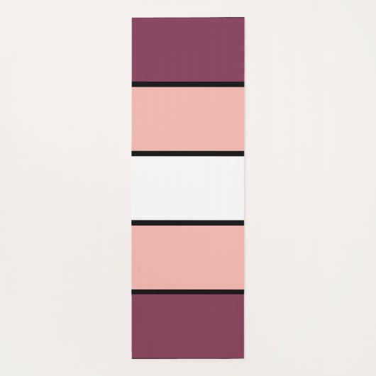 Personalisierte Yogamatte mit Herz & Wunschtext (Rückseite)