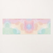 Personalisierte Yogamatte mit Herz & Wunschtext (Rückseite (Horizontal))