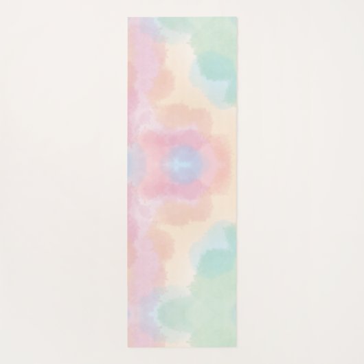 Personalisierte Yogamatte mit Herz & Wunschtext (Rückseite)