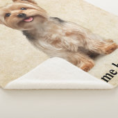 Personalisierte Yorkie-Hundemutter Sherpadecke (3/4)
