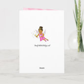 Personalisierte Zahnfleischkarte Karte (Rückseite)