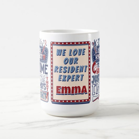 Personalisierte Zahnhygiene Kaffeetasse (Mittel)