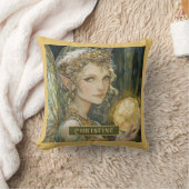 Personalisierte Zauber- und Kristallkugel Kissen (Decke)