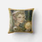 Personalisierte Zauber- und Kristallkugel Kissen (Rückseite)