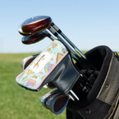 Personalisierte Zauberbücher Mädchen Schule Mintgr Golf Headcover (In Situ)