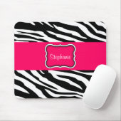 Personalisierte Zebra-Maus-Pad Mousepad (Mit Mouse)