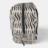 Personalisierte Zebra Stripe Print Toilettenbeutel Waschbeutel (Rechts)