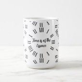 Personalisierte Zeit mit Ihnen Uhr Tasse der Kunst (Zentrum)