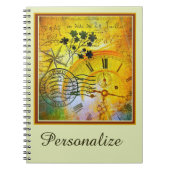 Personalisierte Zeitreise Notizblock (Vorderseite)