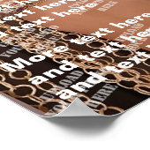 Personalisierte Zeitschriftenabdeckung Poster (Ecke)