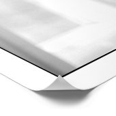 Personalisierte Zeitung Trendy Print besser spät Poster (Ecke)