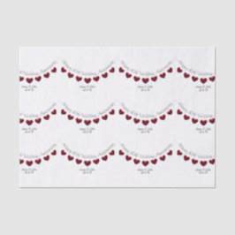 personalisierte Zeitung zum 40. Geburtstag der Rub Seidenpapier