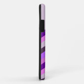 Personalisierte Zickzack lila Explosion Case-Mate iPhone Hülle (Hinten/Rechts)