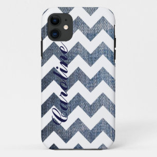 personalisierte Zickzack V-Streifen Case-Mate iPhone Hülle