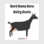 Personalisierte Ziegenfarm Aufkleber (Blatt)