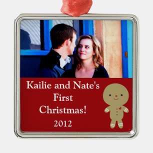 Personalisierte Ziergegenstände Ginger Brot Man Ornament Aus Metall