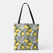 Personalisierte Zitronen-Tasche Tasche (Rückseite)