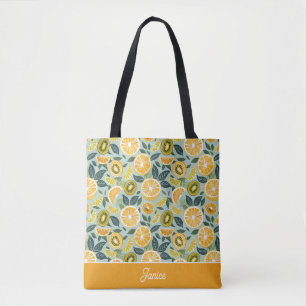 Personalisierte Zitronen-Tasche Tasche