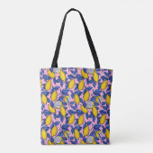 Personalisierte Zitronen-Tragetasche Tasche (Rückseite)