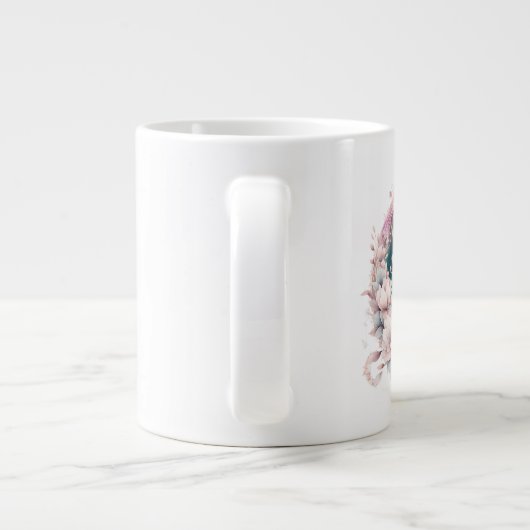 Personalisierte Zodiac-Tasse Jumbo-Tasse (Rückseite)